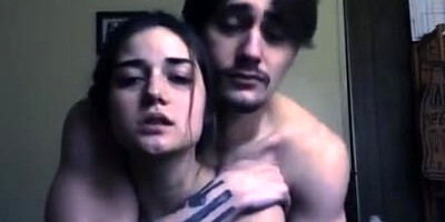 Boyfriend Trashes Parents Room and Fucks Sexy Green Eyed Girlfriend