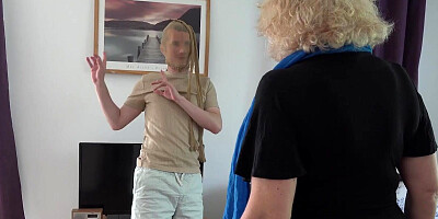 AuntJudysXXX - Busty Mature BBW Cougar Camilla Creampie Catches a Thief