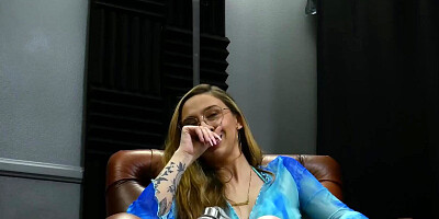 Hot Blonde Nina Nova Gets Creampied And Blowbanged Hard