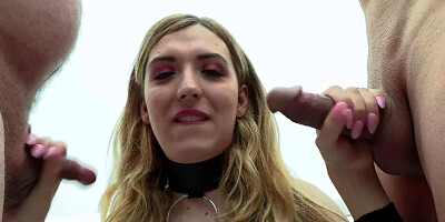 PutaLocura - Bella Jolie Getting Cumshot In Hot Bukkake