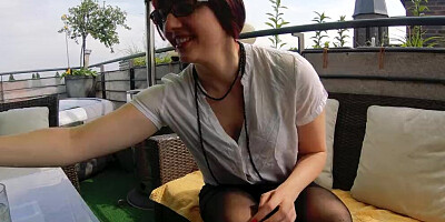 Two lesbians Babe and Sisi have fun with theirpussies