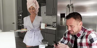 Young MILF gets her ass nailed hard by her cute-looking neighbor