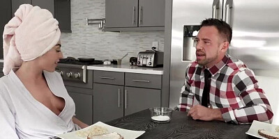 Young MILF gets her ass nailed hard by her cute-looking neighbor