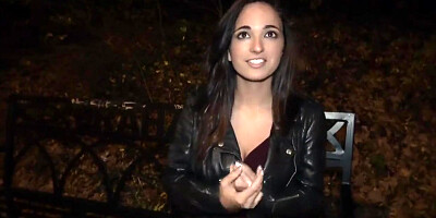 Public Agent Spanish Hotty Pussy Pounded by a Stranger