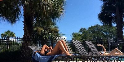 Candid Sorority Girls in Bikinis with Nip Slip