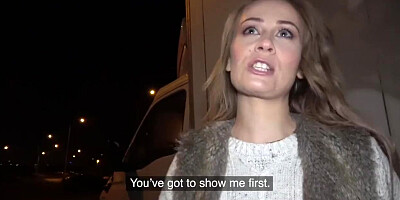 Public Agent Cheeky Brit Carmel Anderson gets a Pounding