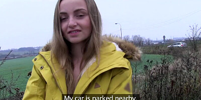 Public Agent Innocent Babe Paid for Sex