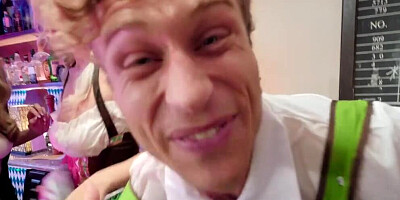 Briana Banks, Michael Vegas and Pristine Edge in Oktoberfest 3some