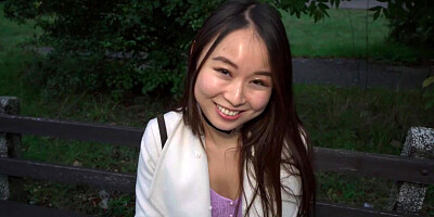 Amateur Asian girl sucks a cock and rides it in POV-style video