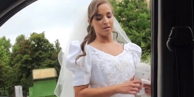 Dumped bride Amirah Adara public fucked