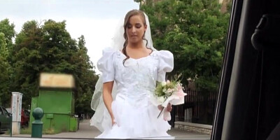 Dumped bride Amirah Adara public fucked