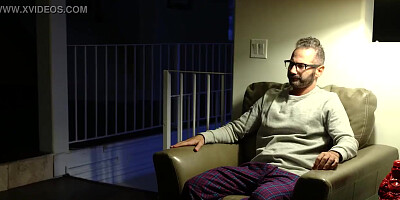 Vanna Bardot was caught by foster dad Calvin Hardy sneaking out at night. She had no choice but to obeys and fucks with him to remain at her new home