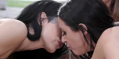 EVILANGEL Riley Reid, Katrina Jade & Angela White Lesbian Threesome