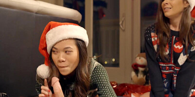 Winter holidays always end up being kinky at this family home