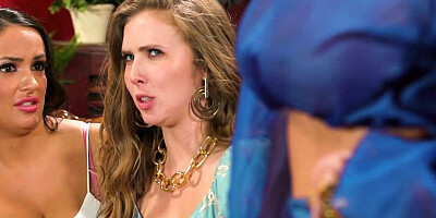 Angela White & Lena Paul are sharing dude's cock in 3some