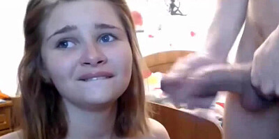 Cumming On My Cute Cousins Face
