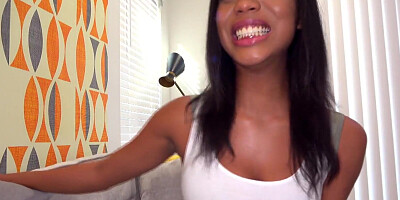 Asian guy cum inside American girl! Cuddleble!