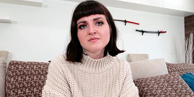 Young MILF was asked by her stepson to get naked and surrender her pussy