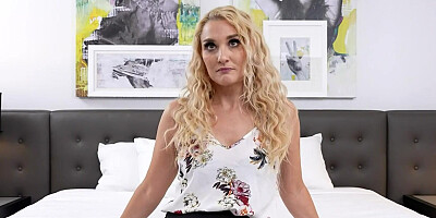 Gorgeous blonde is getting bonked in this hot POV video