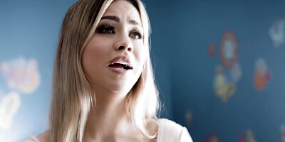 Young sweetie is broke and will have to surrender her pussy to a perverted old landlord