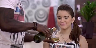 BLACK4K. Very huge dick of black lover makes white teen happy