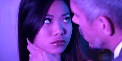 Adorable Asian lady is dominated and used by her white lover for his sexual pleasure