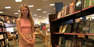 Teen Charlotte Interview & Public Flashing