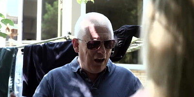 Old Nick has Sex with Young Girl and makes the Teem Cum Hard