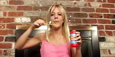 Cunning Lexy at blonde scene