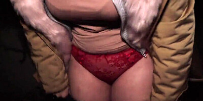 Girl is picked up in public by a horny stranger for quick sex