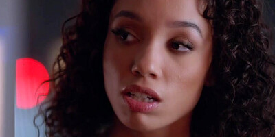 Curly-haired ebony girl Alexis Tae is butt-fucked by Oliver Flynn