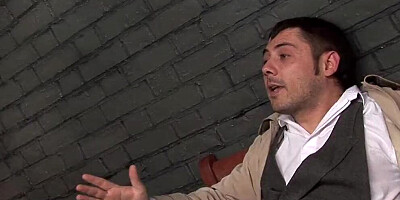 Cate Harrington, Romana Ryder & Wayne Scott-Fox enjoy in fuck