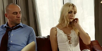 Blonde teen loves spending time with her handsome uncle and banging him