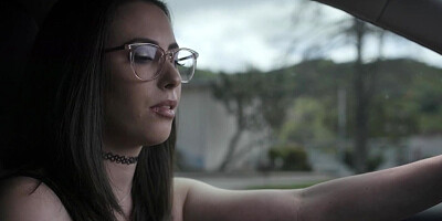 Nerdy MILF was seduced into a very intense banging by her handsome stepson