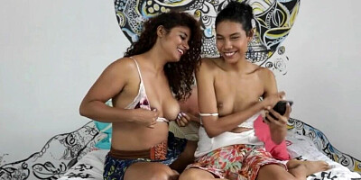 A compilation video of lovely babes enjoy in hot lesbain action