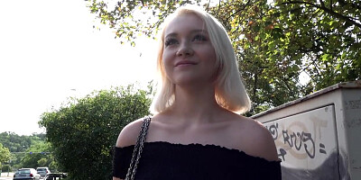 Public Agent Blonde Teen Marilyn Sugar Fucked in the Woods