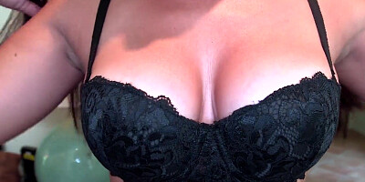 Hot Latina MILF housemaid sucks her employer's cock and gets fucked hard