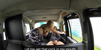 FemaleFakeTaxi Marine gives Driver a Good Fuck