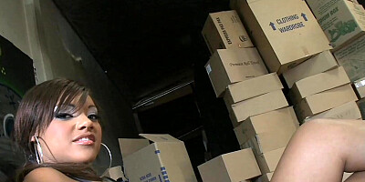 Buxom Catalina Taylor Stuffs Her Poon With Thick Throbbing Cock