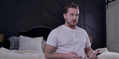 Naughty Brunette MILF Loves Being Put on a Leash during Roleplay