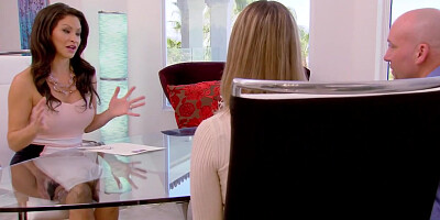 New swingers enter the open swing house and meet other couples to explore