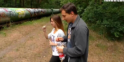 Jason Steel & Lullu Gun are fucking out in the open