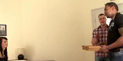 Naughty MILF is getting ass-fucked in this bisexual 3some