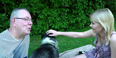 Grandpa gets to Fuck a Young Tight Virgin Pussy and gets a Blowjob