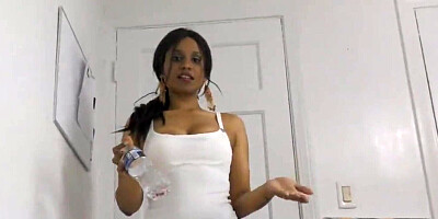 Horny Indian with huge boobs wants to suck her stepbro