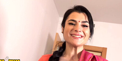 Busty housewife ends up fucking her pervy stepbrother