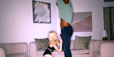 Emma Rosie wants black dong to stretch her out to the limit