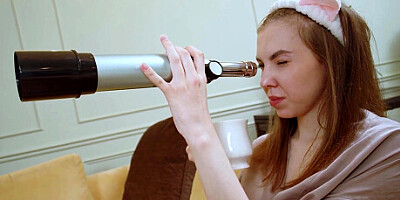 VIP4K. Telescope becomes a reason for a FFM she always dreamed about