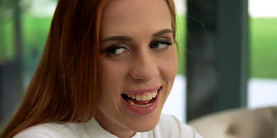 21 SEXTURY - Horny Redhead Holly Molly Gets DP And Received A Double Facial