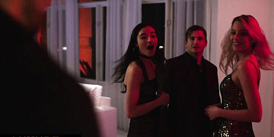 Small tits video with classy Kenna James and Emily Willis from Luxure